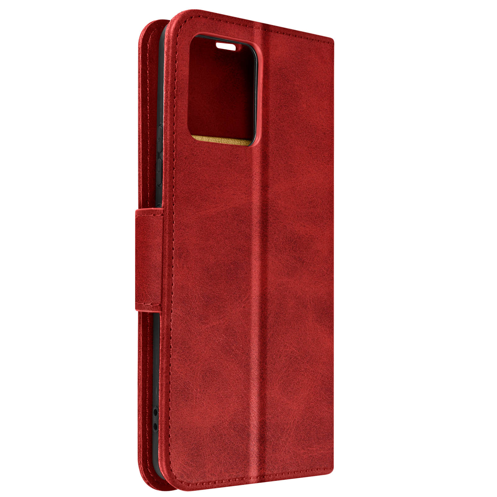 AVIZAR Rot Luxus Moto G72, Motorola, Series, Bookcover,