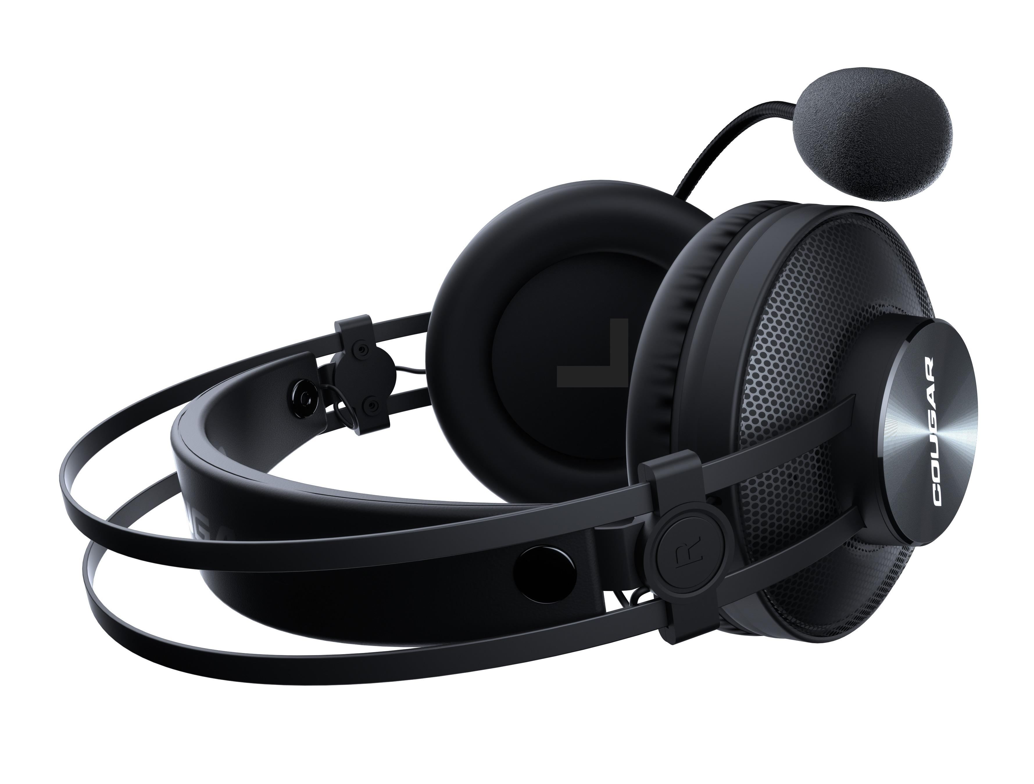 Schwarz Immersa COUGAR Gaming Essential, Headset Over-ear