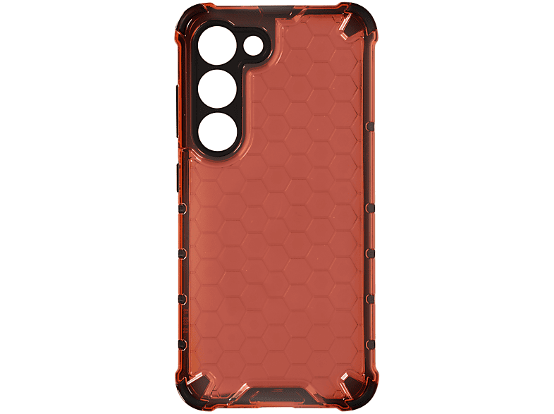 Backcover, Rot S23, Waben Series, AVIZAR Galaxy Samsung,