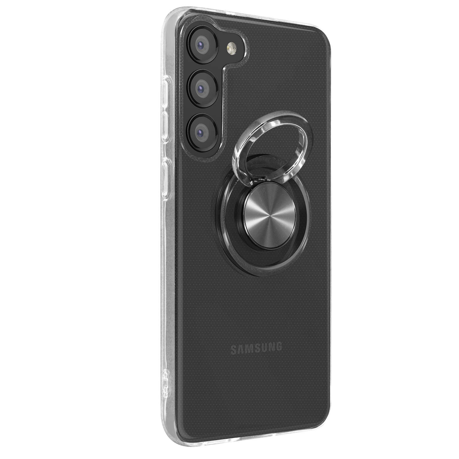 Transparent Galaxy Samsung, Series, Ring Backcover, AVIZAR S23,
