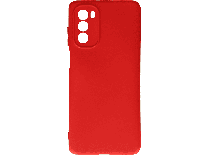 AVIZAR Soft Touch Series, Backcover, Motorola, Moto G62 5G, Rot
