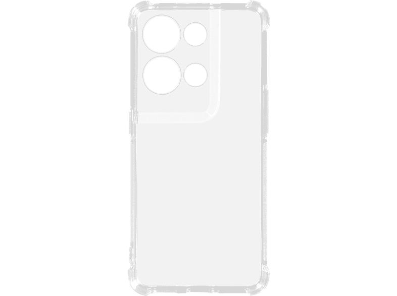 Pro, Oppo, AVIZAR Schutzhülle Backcover, Ecken Series, Reno 8 Transparent mit verstärkten