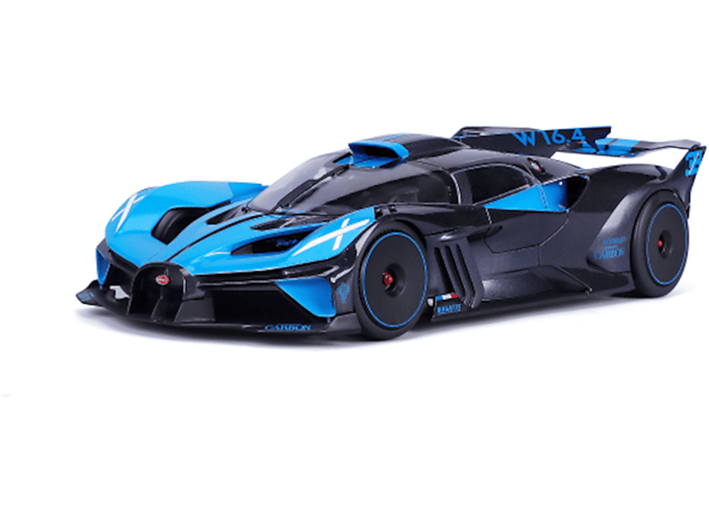 BBURAGO 18-38306 - Modellauto - Bugatti Bolide (blau, Maßstab 1:43) Spielzeugauto