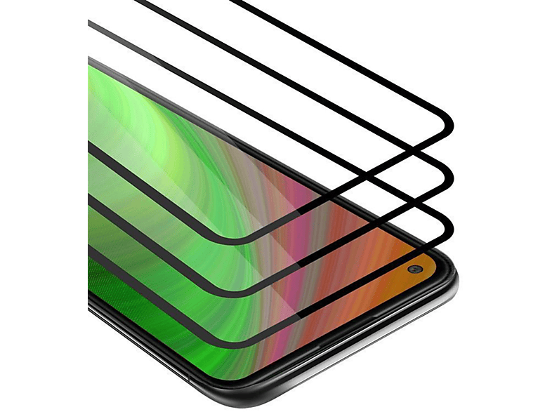 CADORABO 3x Schutzglas Schutzfolie(für FIND PRO) Vollbild Tempered Oppo X2