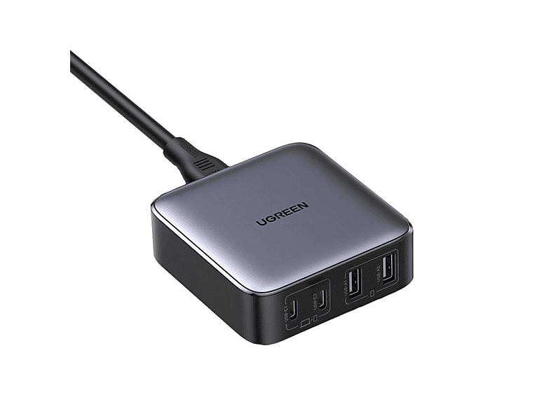 UGREEN Nexode 65W USB C PD Charger GaN Notebook-Netzteil USB-C Netzteil Port 4 Ladegerät