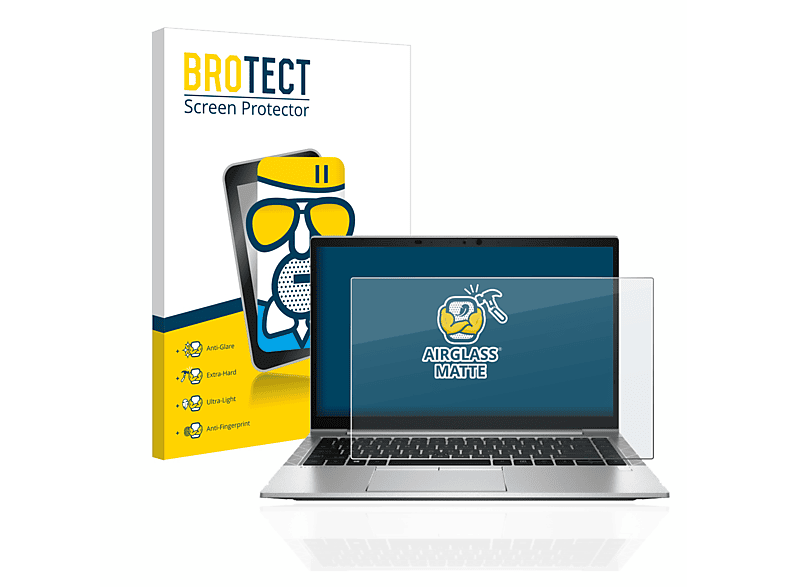 BROTECT Airglass matte Schutzfolie(für HP EliteBook 840 G8)
