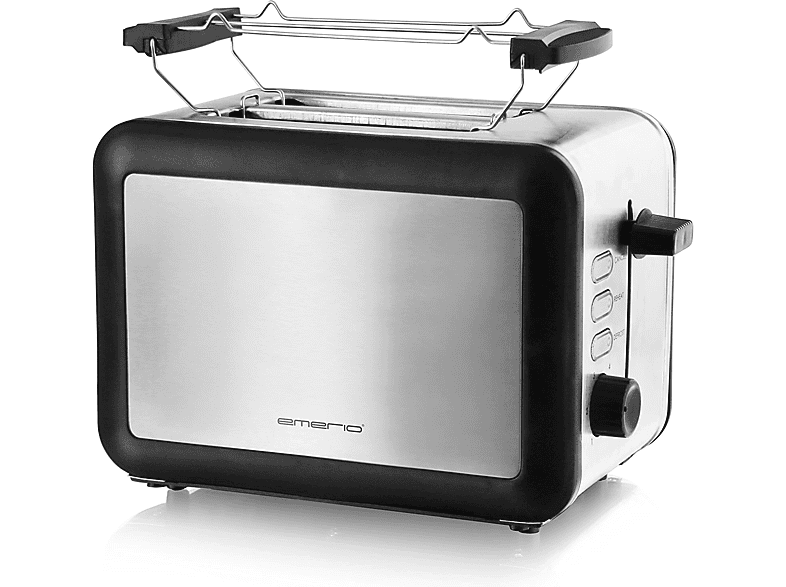 EMERIO TO-112826.1 Toaster Watt, 2) Silber Schlitze: (800