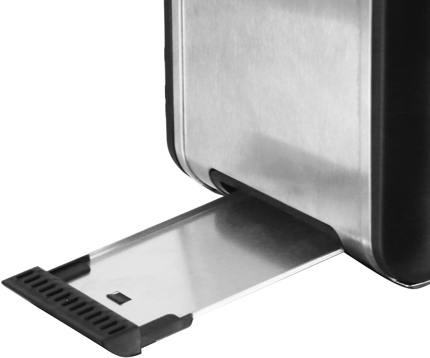 Schlitze: Toaster (800 TO-112826.1 Watt, Silber EMERIO 2)