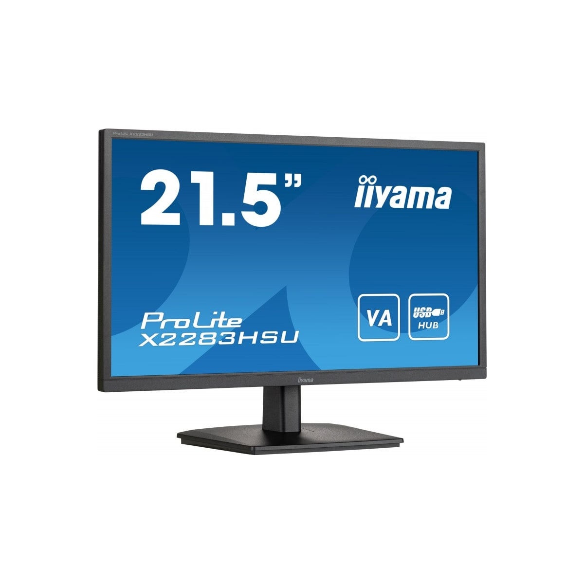 Monitor - ProLite X2283HSU-B1 IIIYAMA, 21,5 ", Full-HD, 1 ms, USB, HDMI, Salida de Auriculares, Negro