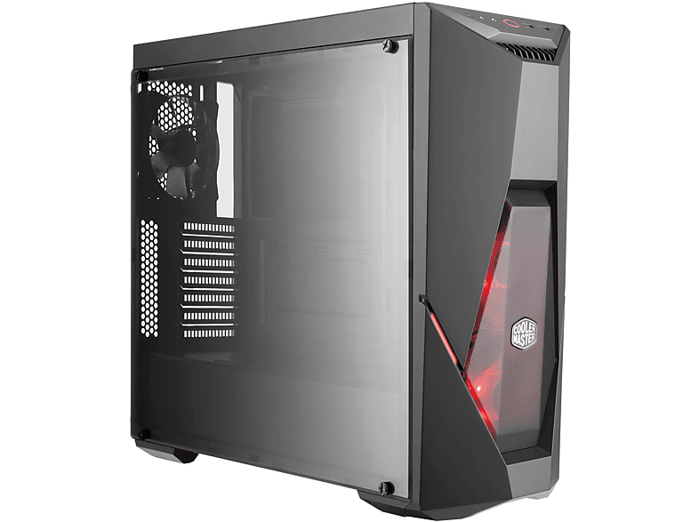 COOLER MASTER Gehäuse, MasterBox K500L Schwarz Master Cooler