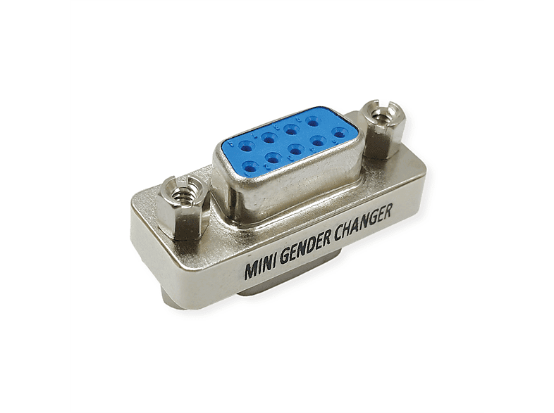 VALUE Mini Gender Changer, 9pol. Buchse-Buchse Mini-Gender-Changer ...