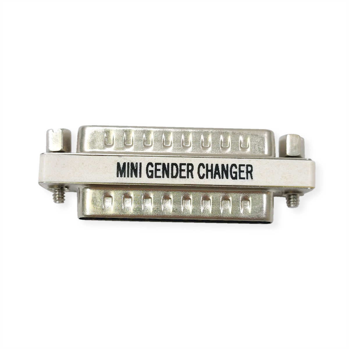 VALUE Mini Gender Changer, Stecker-Stecker 25pol. Mini-Gender-Changer