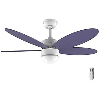 Ventilador de techo - CECOTEC EnergySilence Aero 4260 Purple, 40 W, 6 velocidades, Purple