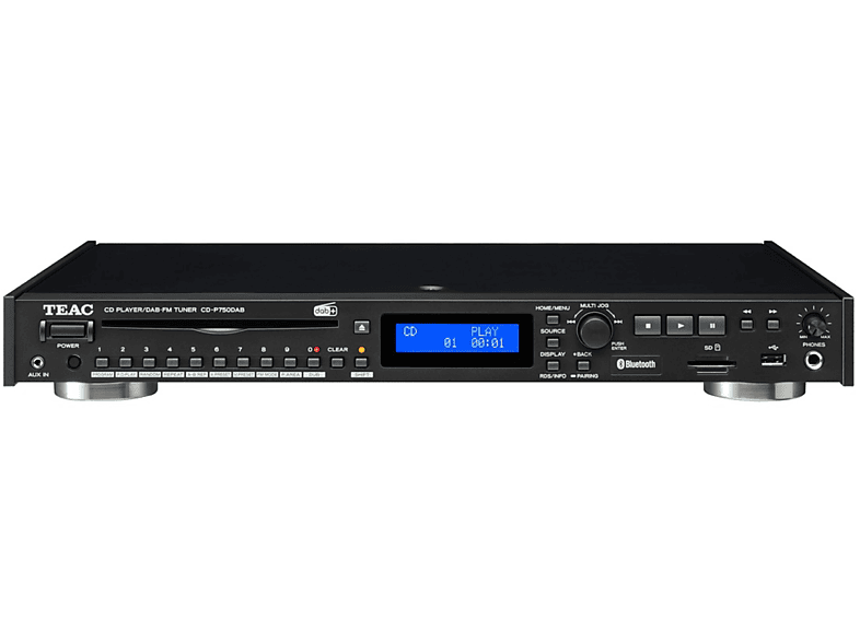 TEAC CDP750DAB CD Player (schwarz) MediaMarkt