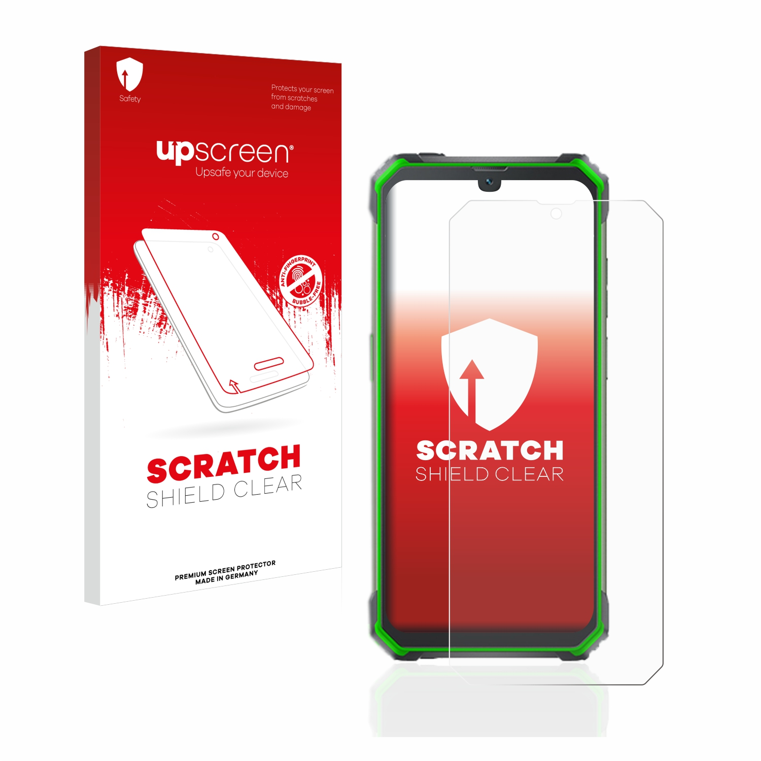 UPSCREEN Blackview Schutzfolie(für Kratzschutz klare BV7100)