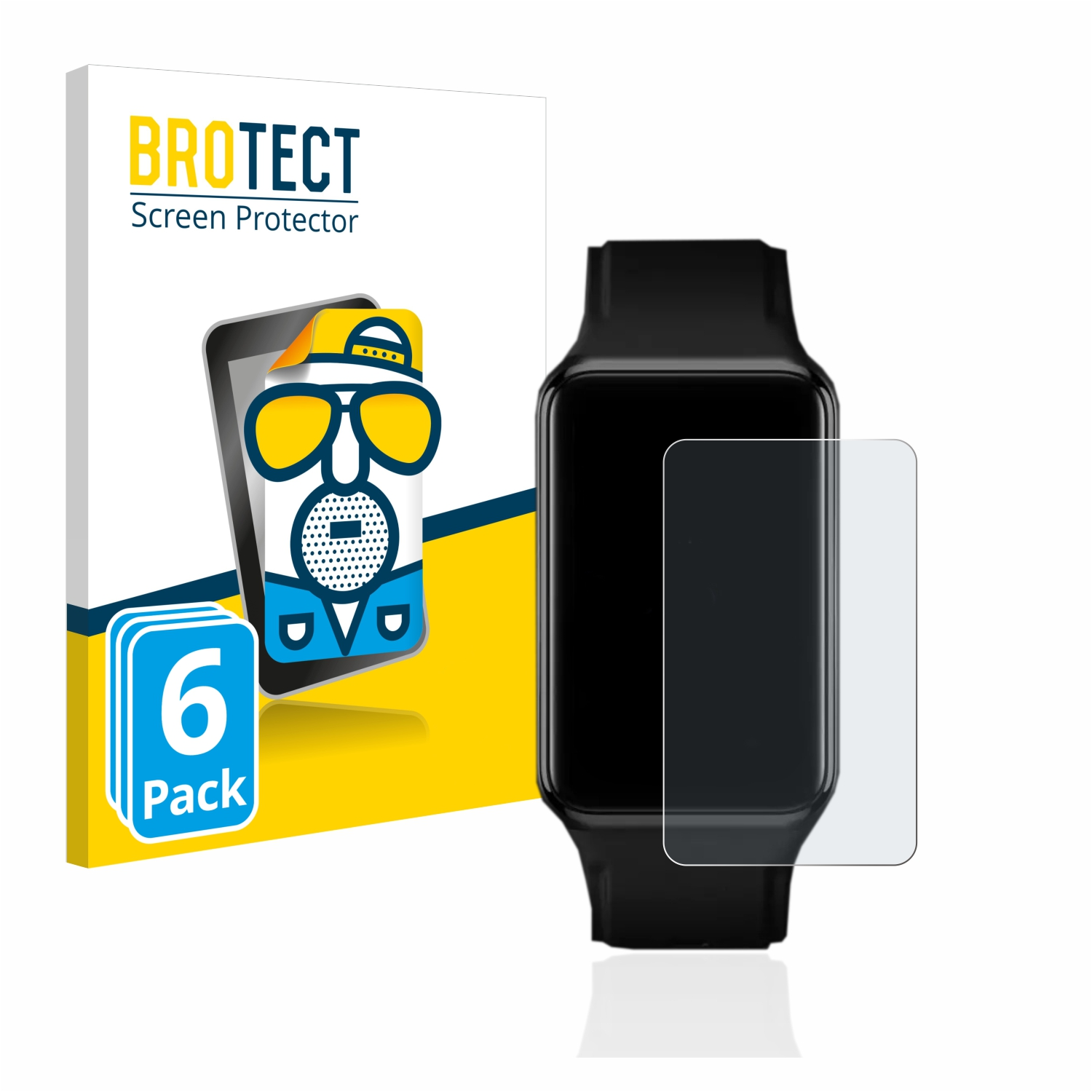 BROTECT 6x matte Watch Oppo Free) Schutzfolie(für