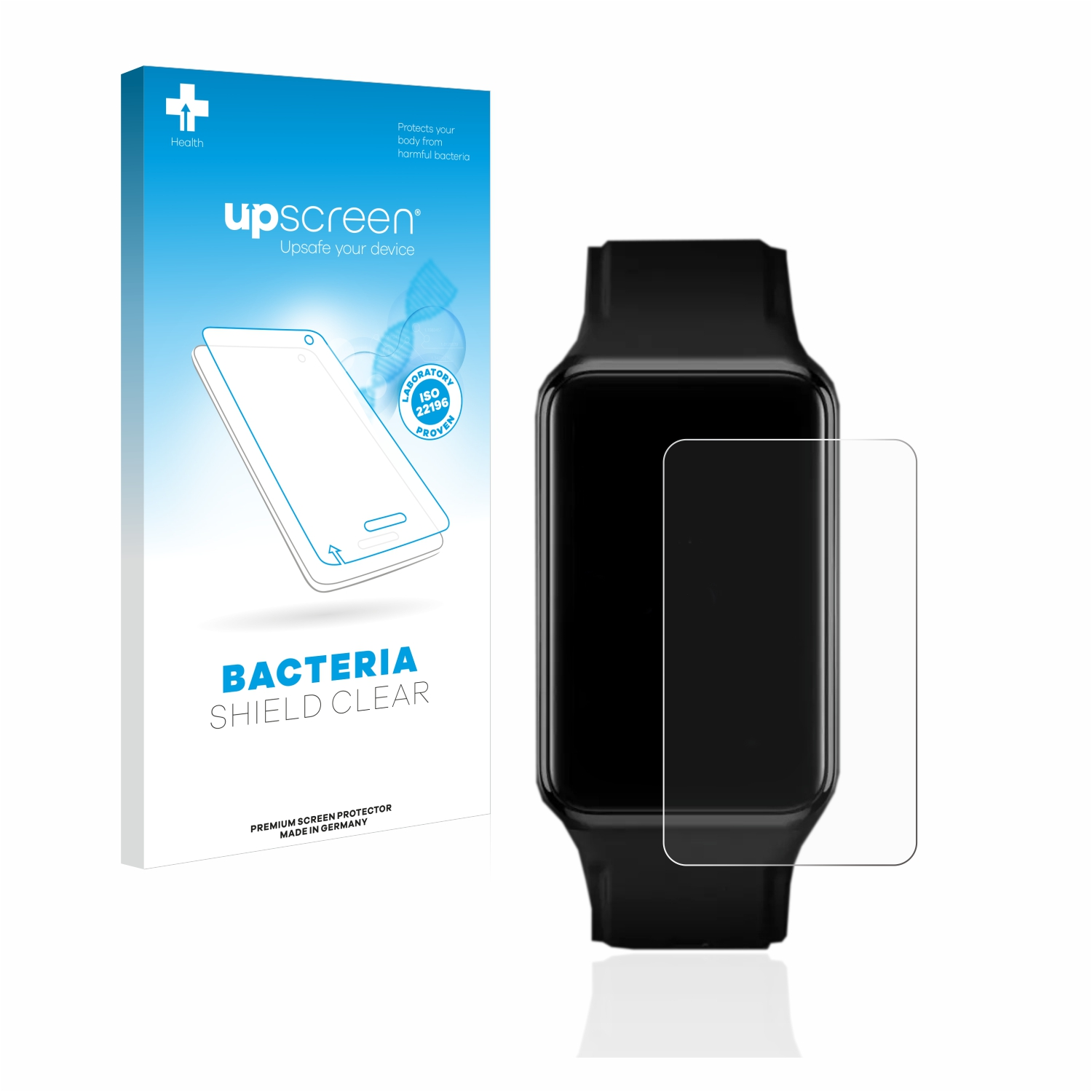 Oppo Schutzfolie(für klare Free) UPSCREEN Watch antibakteriell