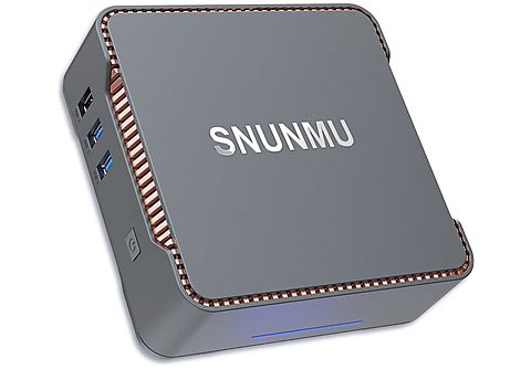 Mini PC  - AK3 SNUNMU, Intel Celeron N3350, 4 GB, 64 GB, UHD Graphics, Windows 10 Pro, Gris