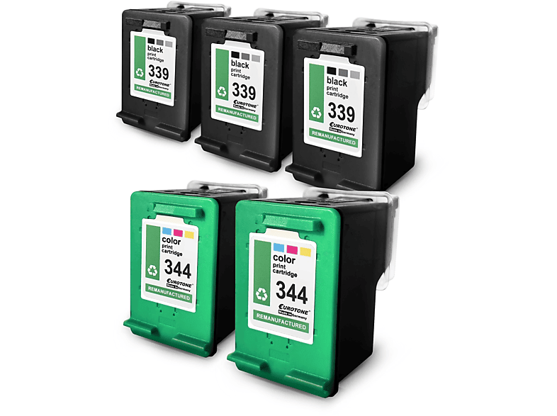 EUROTONE ET4105514 Ink Cartridge Mehrfarbig (HP 344 / C9363EE 339 / C8767EE)