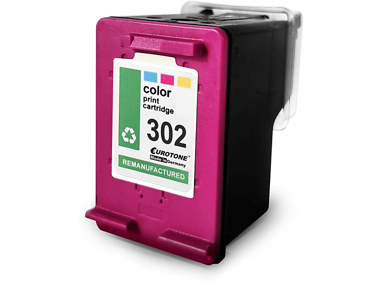 MEHRWEGTONER MWT5155026 Ink Cartridge Mehrfarbig 302XL) (HP