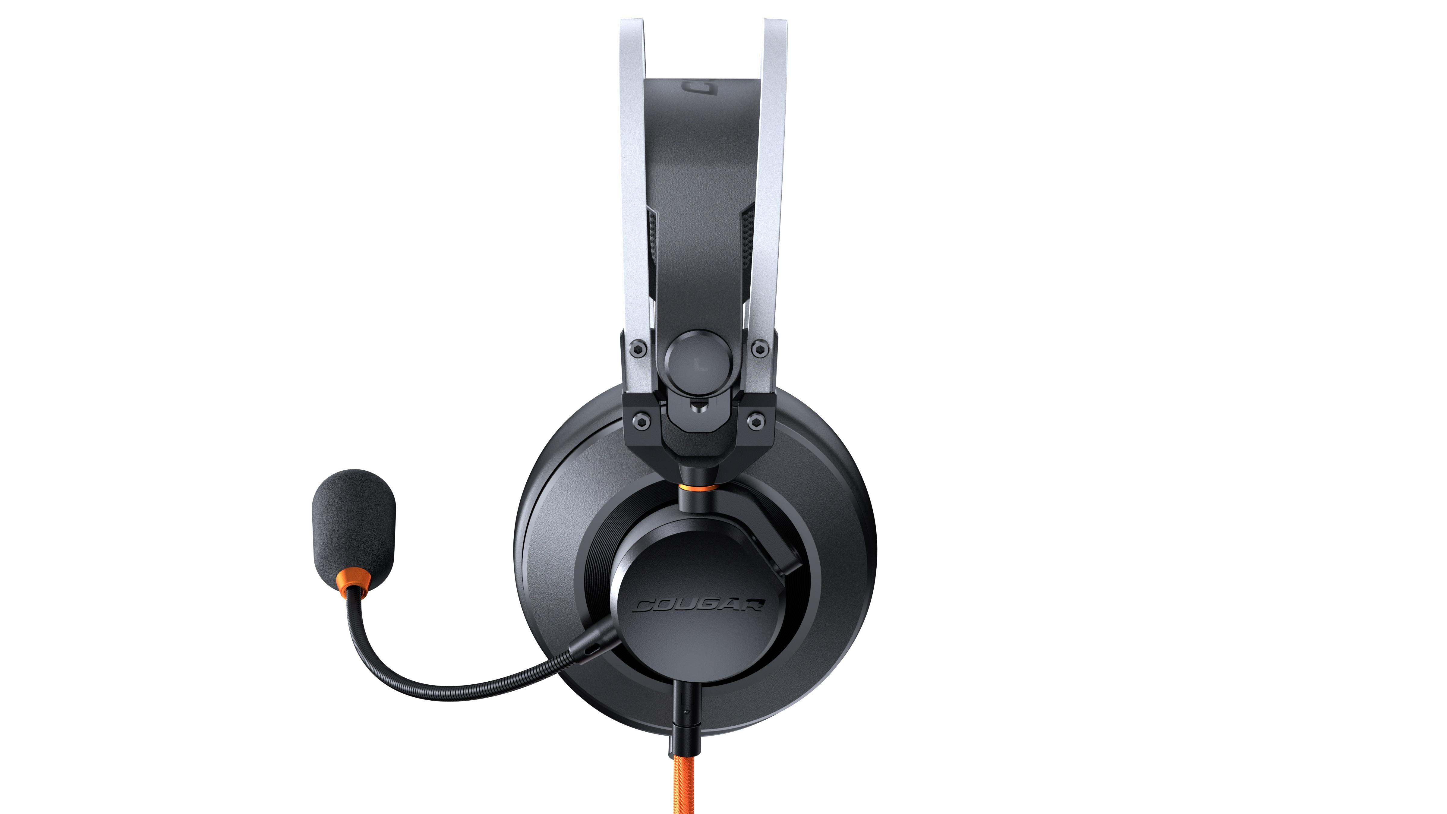 COUGAR VM410 TOURNAMENT, Over-ear schwarz-orange Gaming Headset
