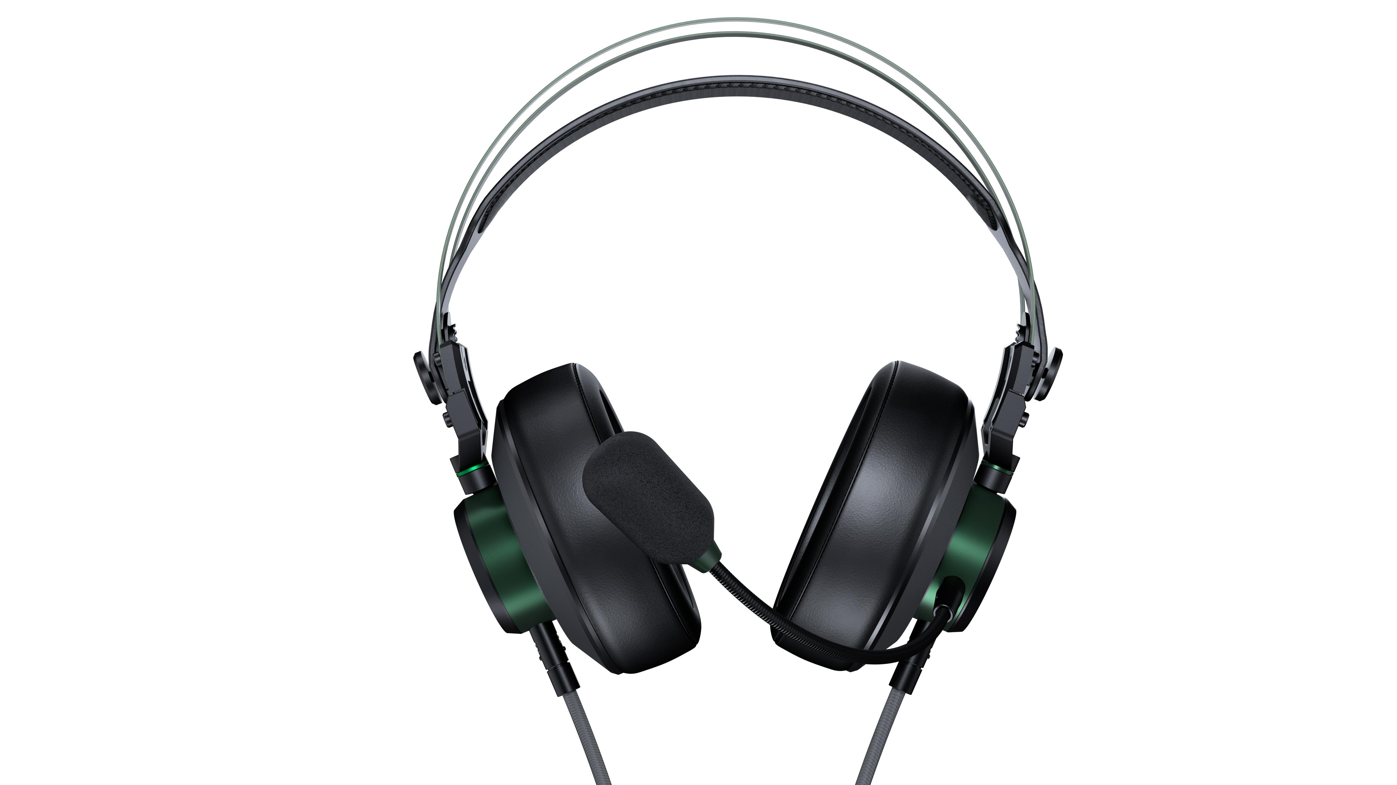 COUGAR VM410 XB, Gaming schwarz-grün Headset Over-ear