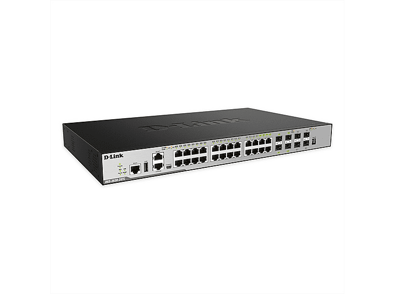 D-LINK DGS-3630-28TC/SI/E 28-Port Layer 3 Gigabit Stack Switch (SI ...