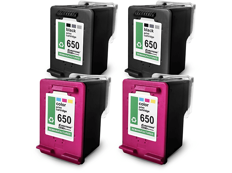 EUROTONE ET1453001 Ink Cartridge Mehrfarbig CZ102AE, (650 BK , CZ101AE, , 650C HP650)