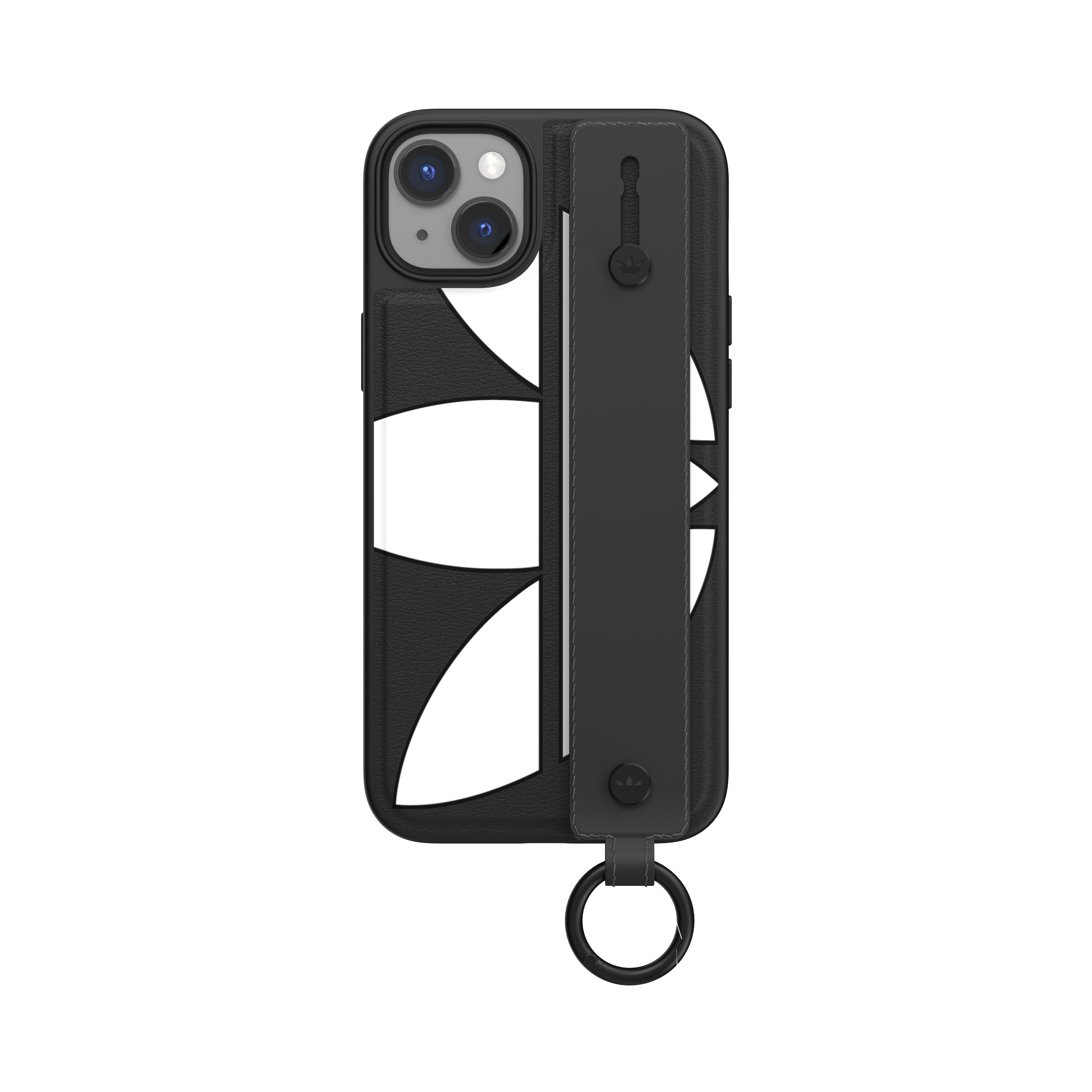 ADIDAS handstrap case new, IPHONE PLUS, Backcover, BLACK 14 APPLE