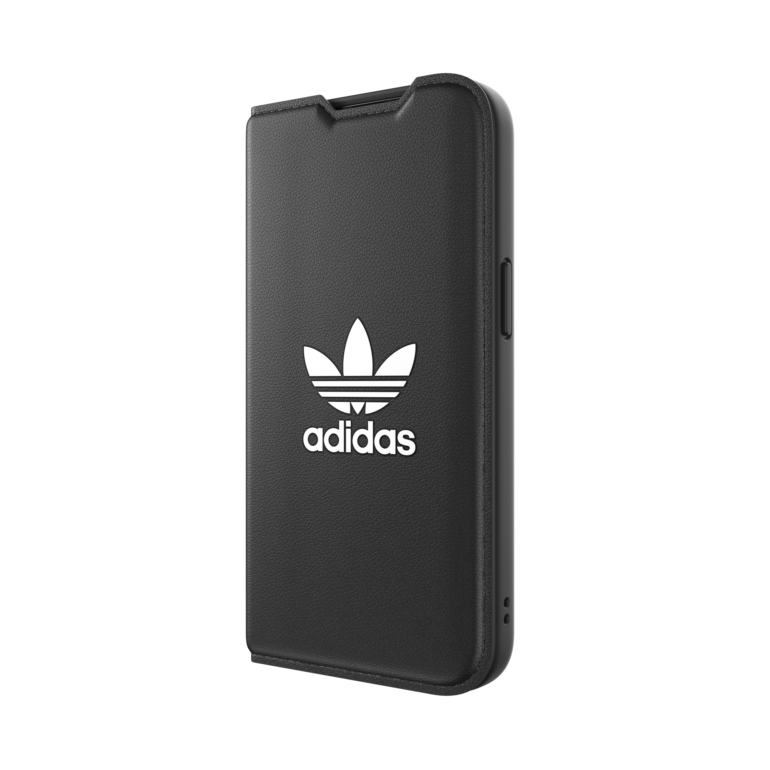 BLACK Bookcover, BASIC, Booklet IPHONE APPLE, Case 14, ADIDAS