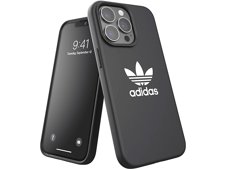 ADIDAS Silicone Case, Backcover, APPLE, IPHONE 13 PRO, BLACK