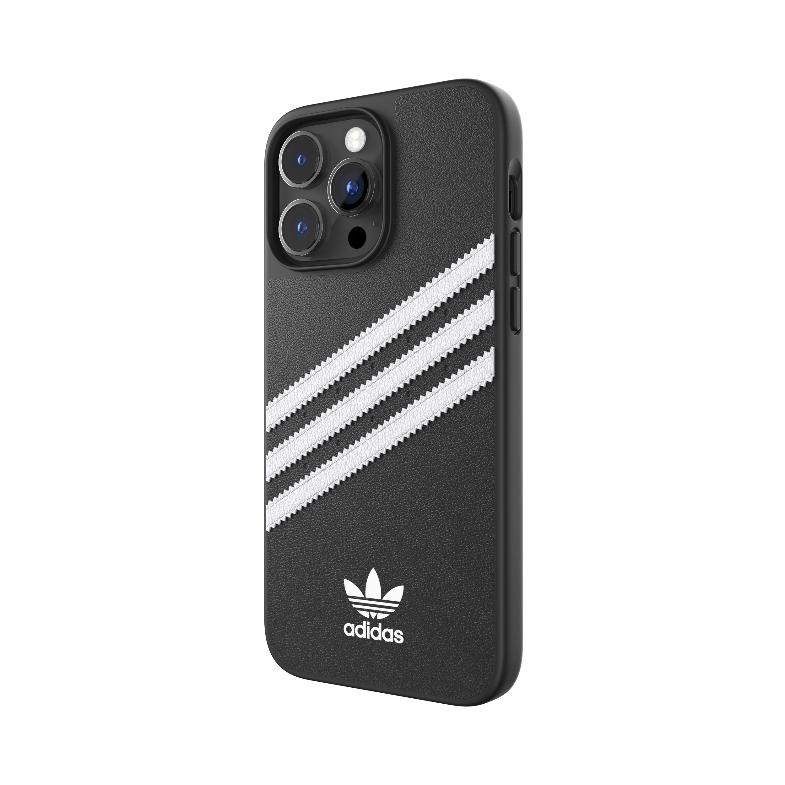 IPHONE MAX, PRO ADIDAS PU, 14 BLACK Case APPLE, Moulded Backcover,
