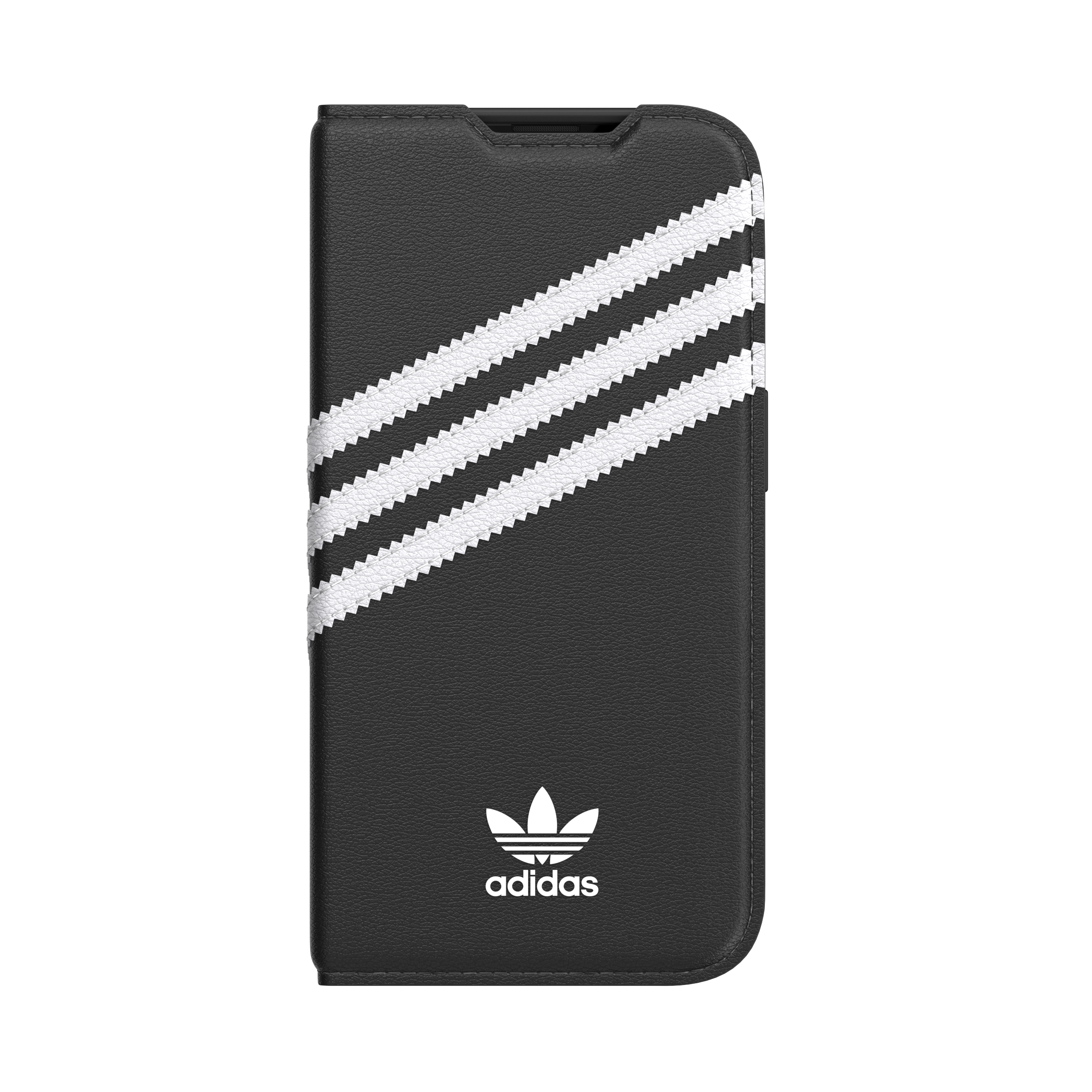 ADIDAS Booklet Case PU, APPLE, BLACK PRO, Backcover, 14 IPHONE