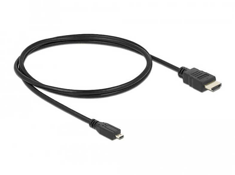 DELOCK 82661 HDMI Schwarz Kabel