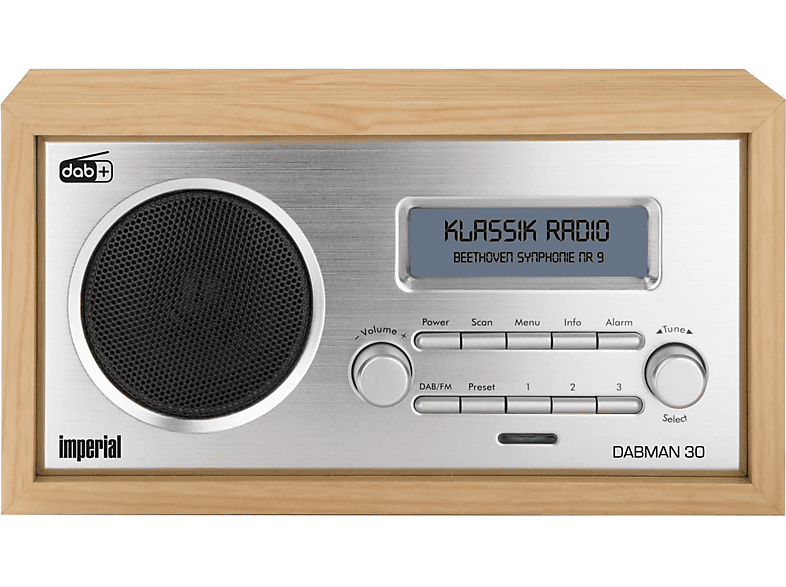 IMPERIAL DABMAN 30 Digitalradio (DAB+ / UKW), DAB+, DAB, UKW, FM Radio