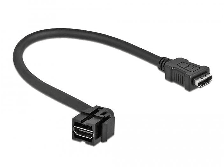 HDMI Schwarz DELOCK Kabel, 86853