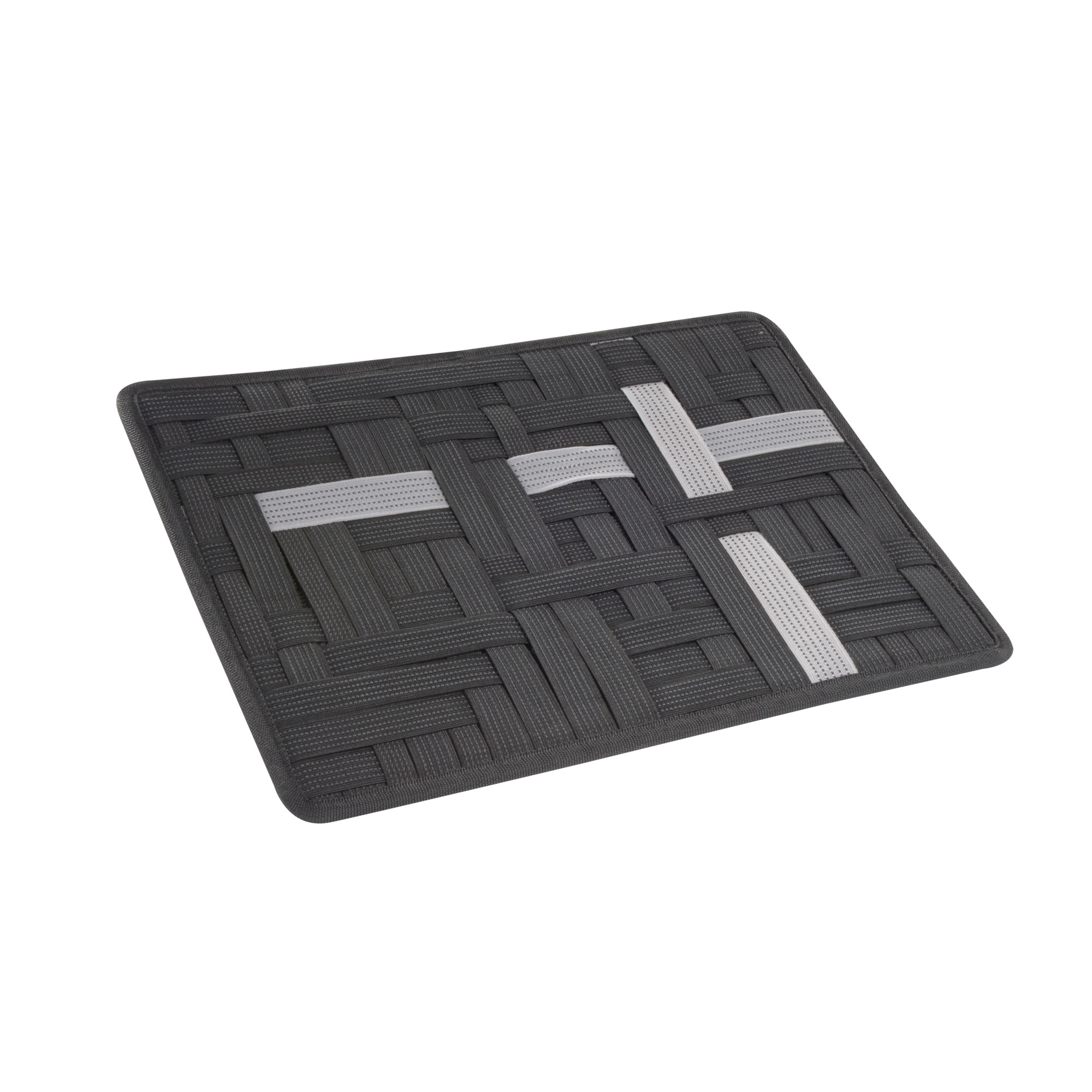 ULTRON RealLife Universal für flexiblem Full keeper Tablet Befestigungssystem Schwarz Polyester, Organizer Schutzhülle Cover mit 9
