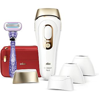 Depiladora IPL - BRAUN PL5387, Blanco