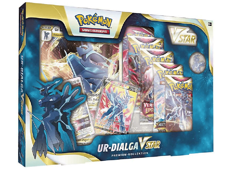 POKÉMON UR-DIALGA VStar Kollektion Premium DE Sammelkarten