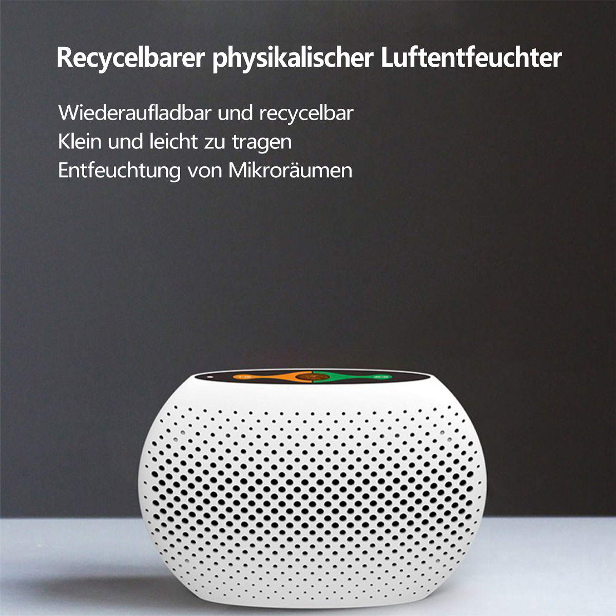 m²) Raumgröße: Physikalische 5 Mini Watt, Weißer (25 Entfeuchterleistung: DE-HUMIDIFIER Heimentfeuchter, DEDOM Luftentfeuchtung 0,1 l/d, AIR Luftreiniger,