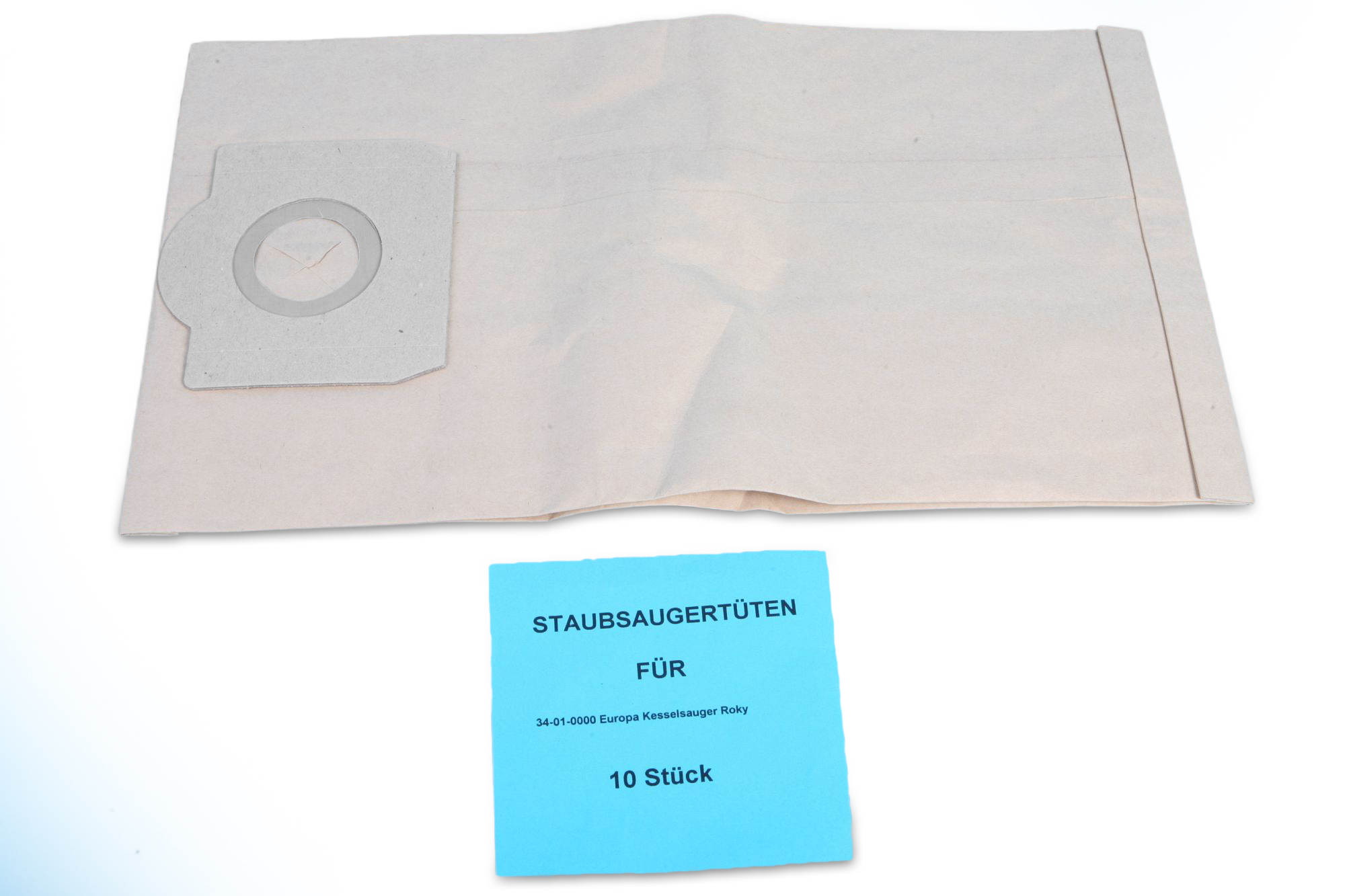 STAUBSAUGERLADEN.DE 10 Staubsaugerbeutel Hochwertige für Cleanfix, Europa, Staubbeutel Base