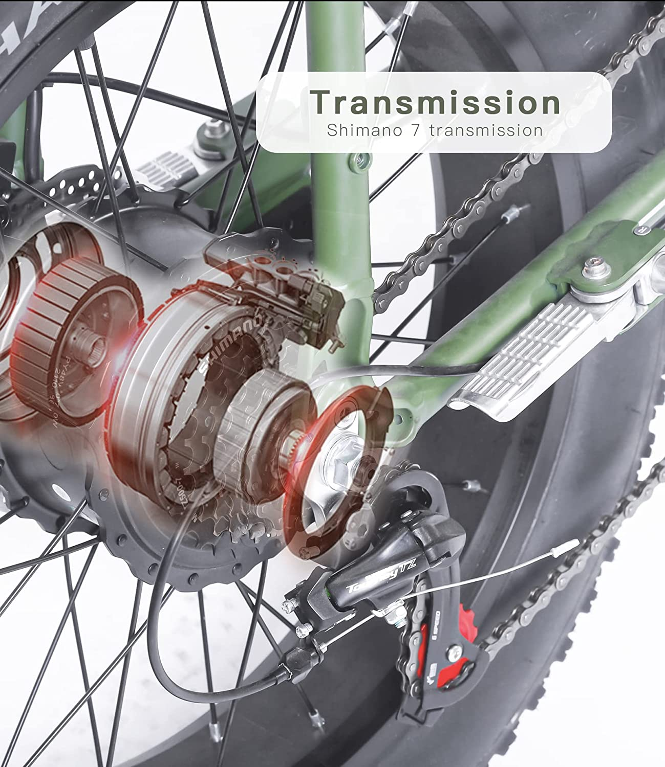 Grün) Unisex-Rad, Mountainbike Freien 20 Zoll, (Laufradgröße: im XF001 BEZIOR Reiten
