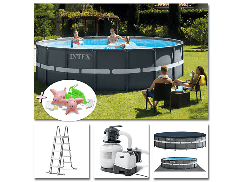 INTEX 26330GN - Ultra XTR (549x132cm) Gartenpool, mehrfarbig | MediaMarkt