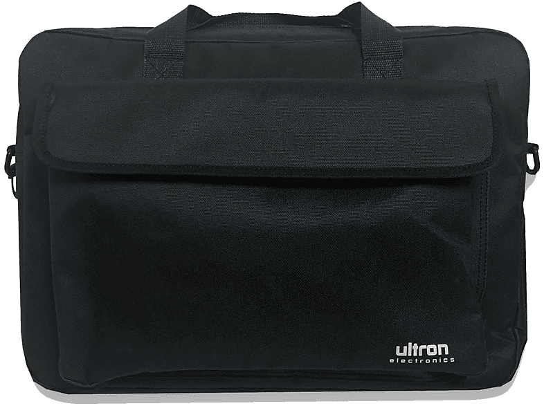 ULTRON Case Basic 15,6\'\' Notebook Tasche Umhängetasche für Universal 600D Polyester, Schwarz