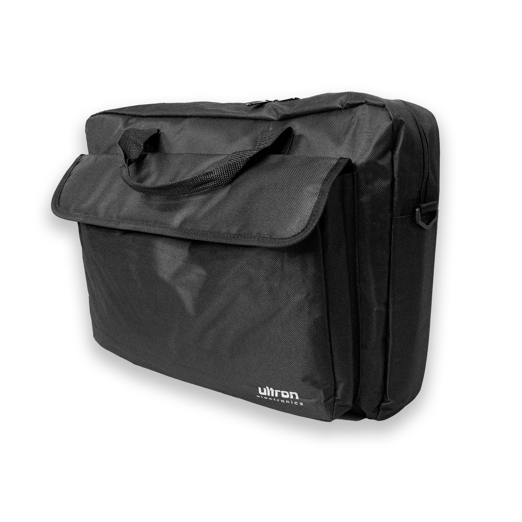ULTRON Case Tasche Notebook Basic Universal 600D Umhängetasche für Schwarz Polyester, 15,6