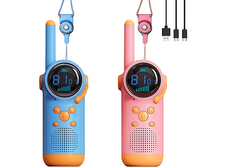 KIND JA Handy-Spielzeug + Walkie-Talkie-Spielzeug Rosa | Kinder,Eltern-Kind-drahtloses Kinder-Walkie-Talkies SATURN für Blau