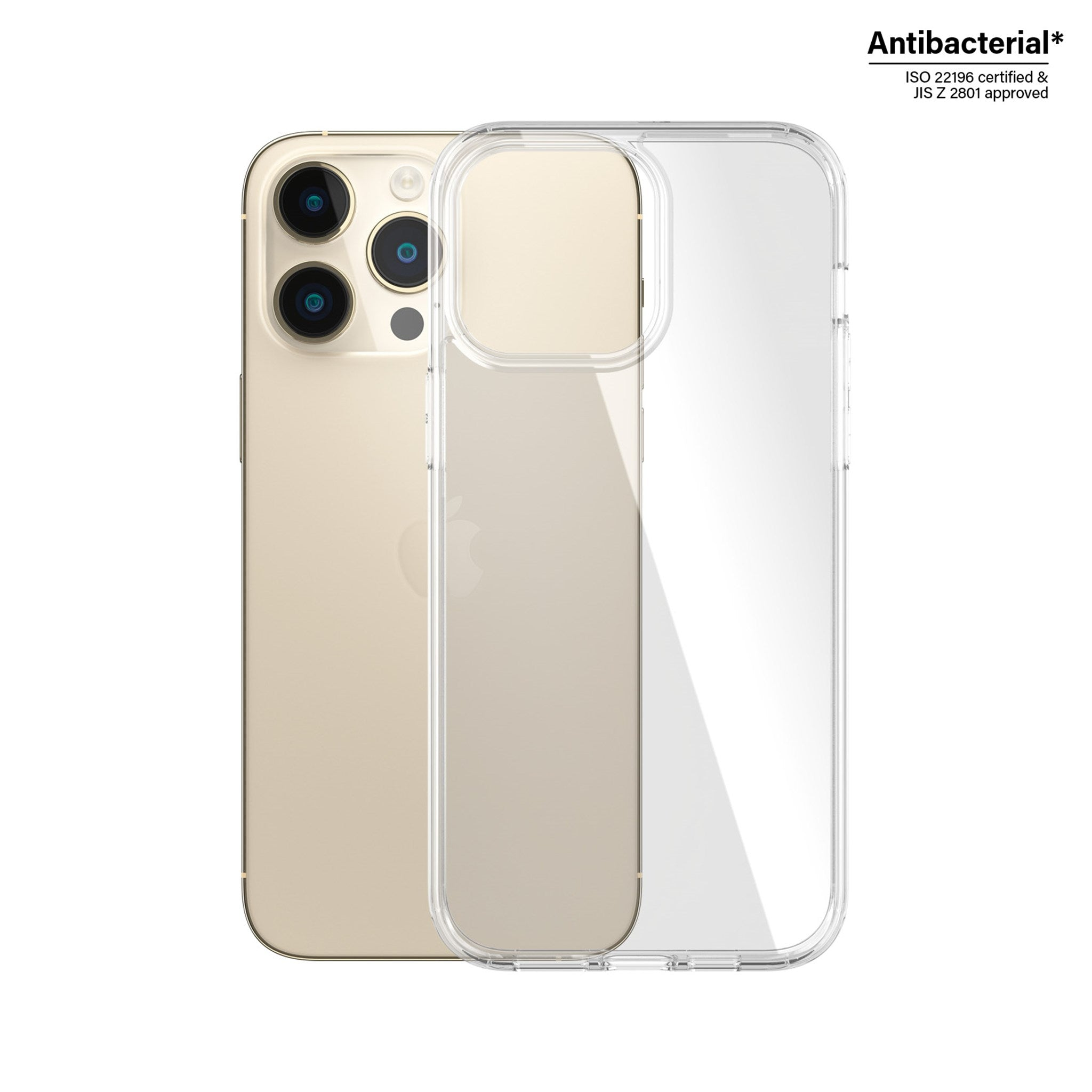 PANZERGLASS PG-0404 CUSTODIA per iPhone 14 Pro Max, Trasparente