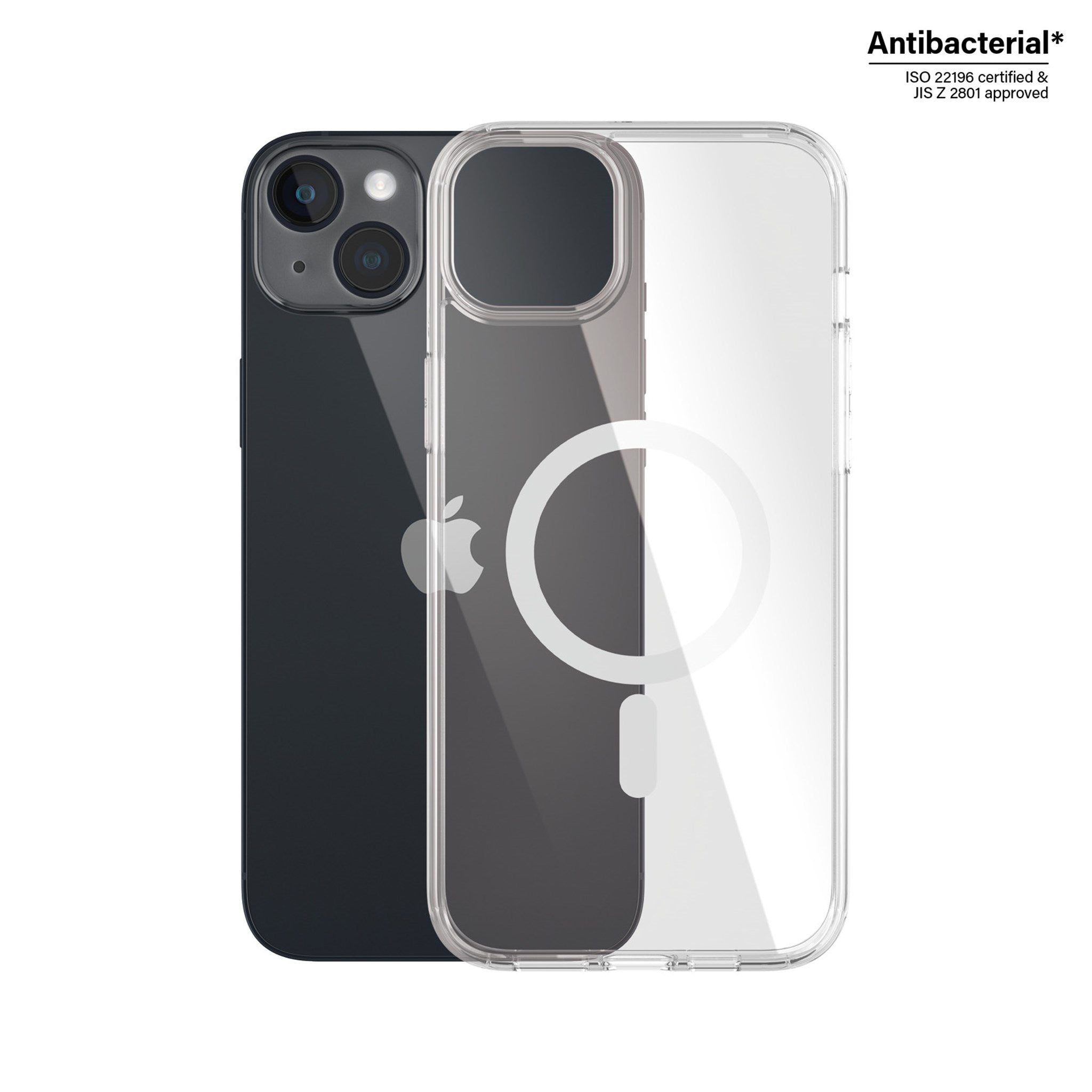 Backcover, Apple, PANZERGLASS 14 iPhone Transparent HardCase MagSafe, Plus,