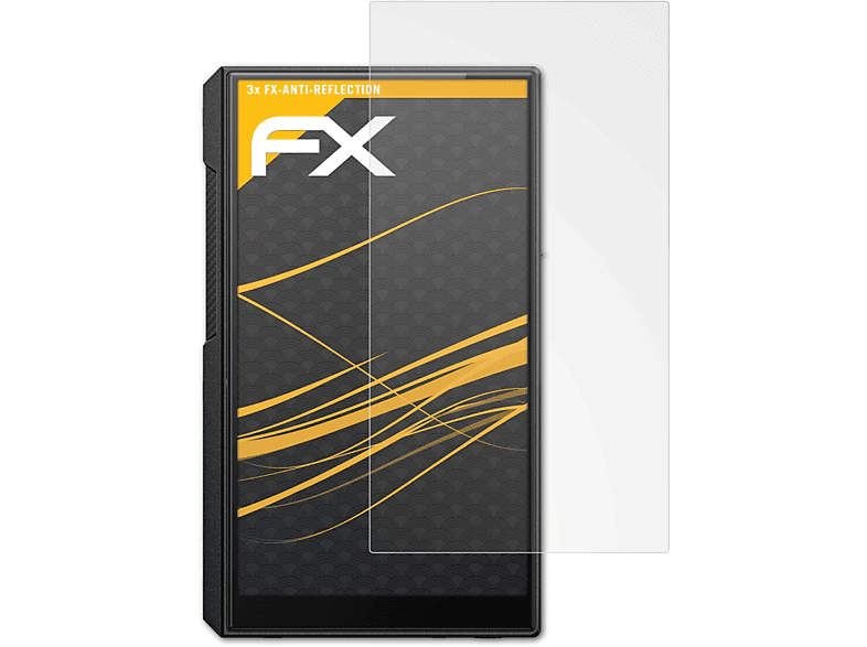 FiiO M11s) 3x Displayschutz(für ATFOLIX FX-Antireflex