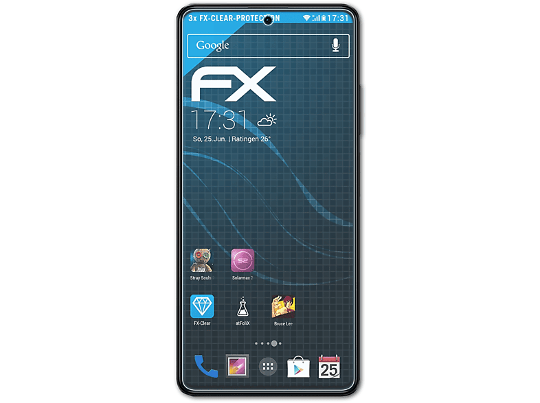 ATFOLIX 3x FX-Clear Displayschutz(für Poco X5 Xiaomi 5G) Pro